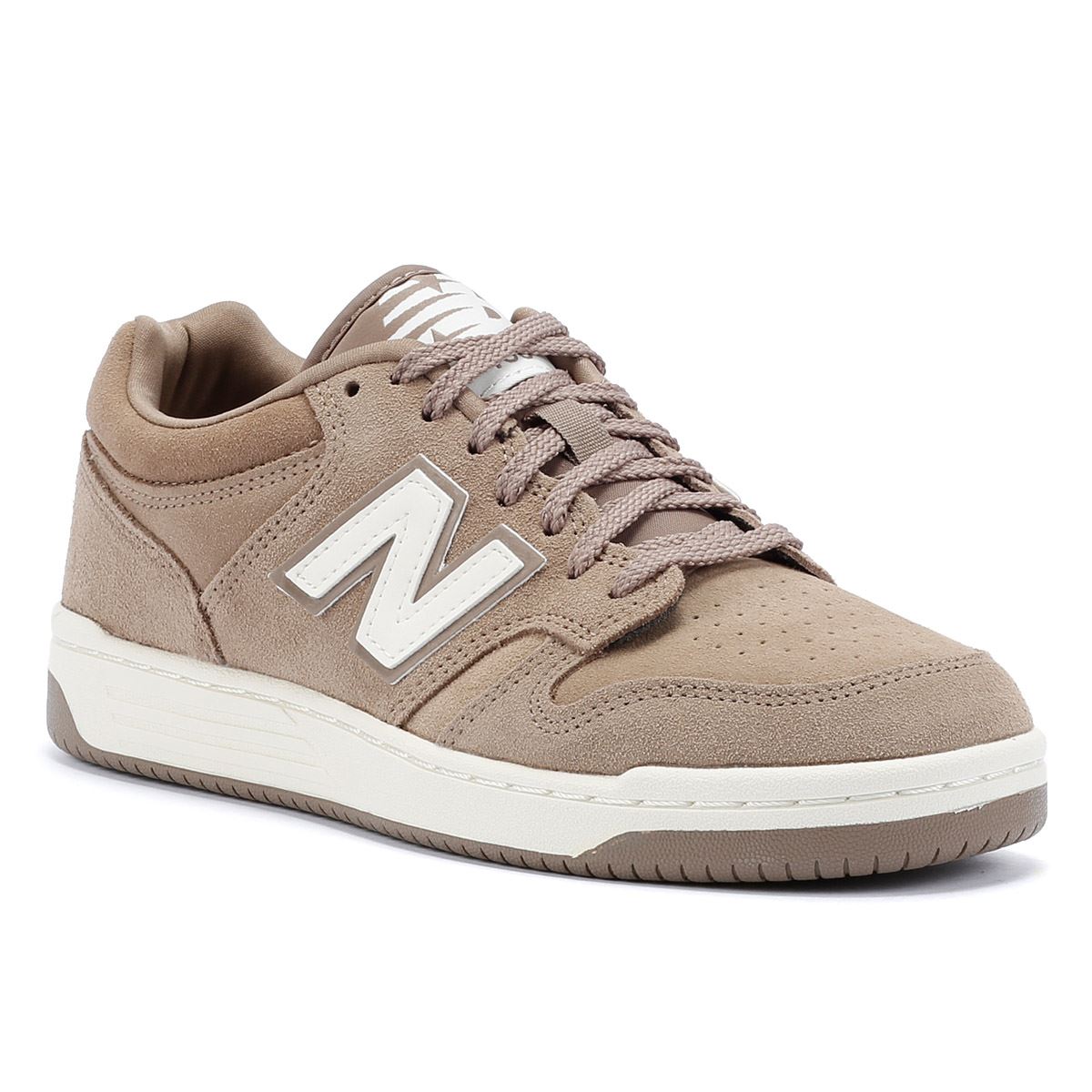 New Balance 480 Baskets en cuir champignon