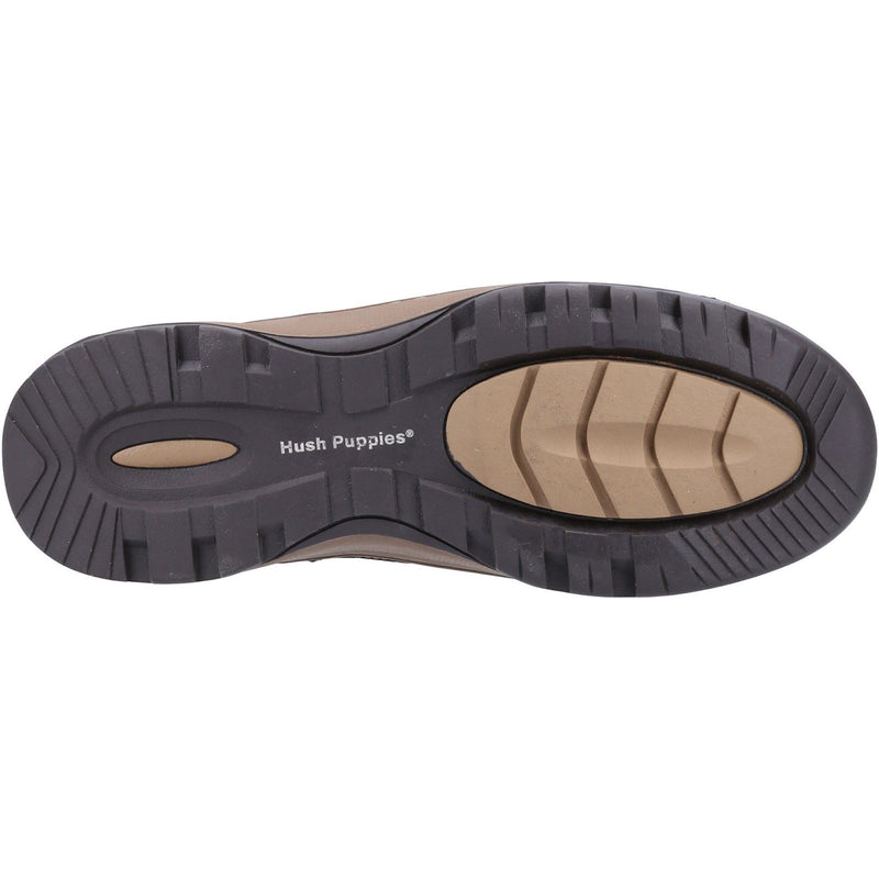 Hush Puppies Gavin Bottes En Cuir Marron Pour Homme