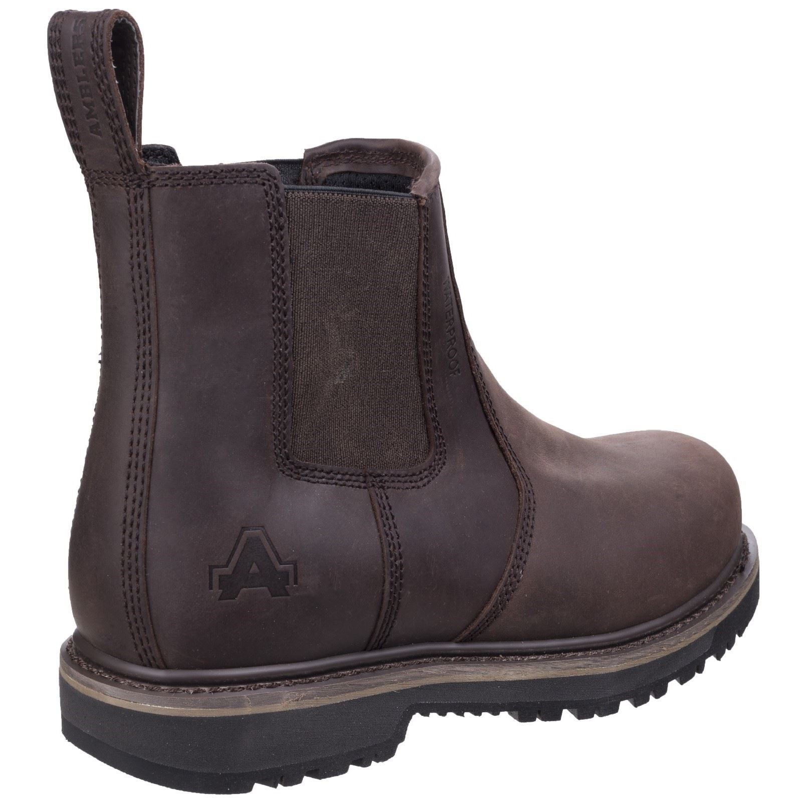 Amblers Safety  Bottes De Sécurité En Cuir Marron As231