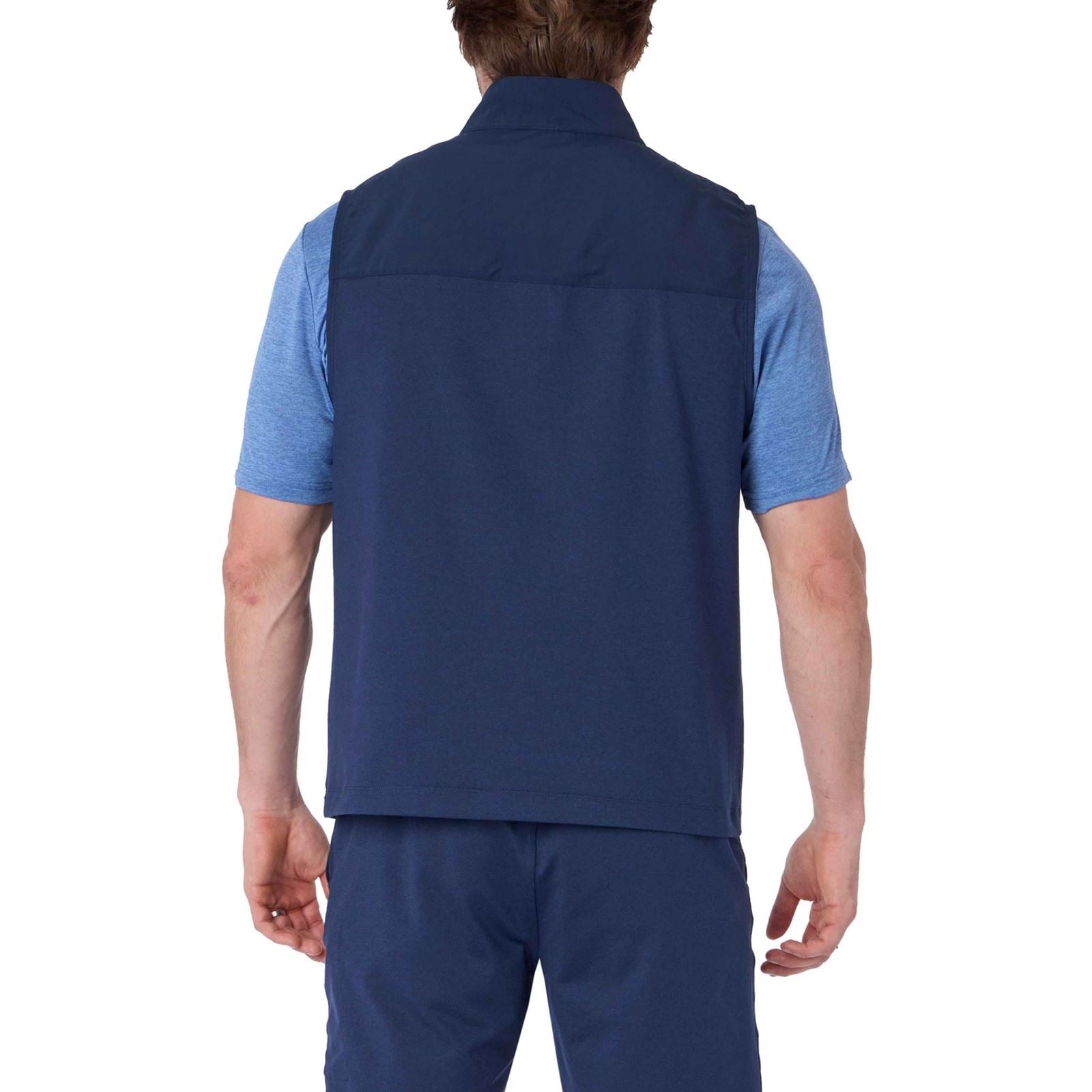 Skechers Skechers Weekend Vest Gilets Bleus Pour Hommes Weekend