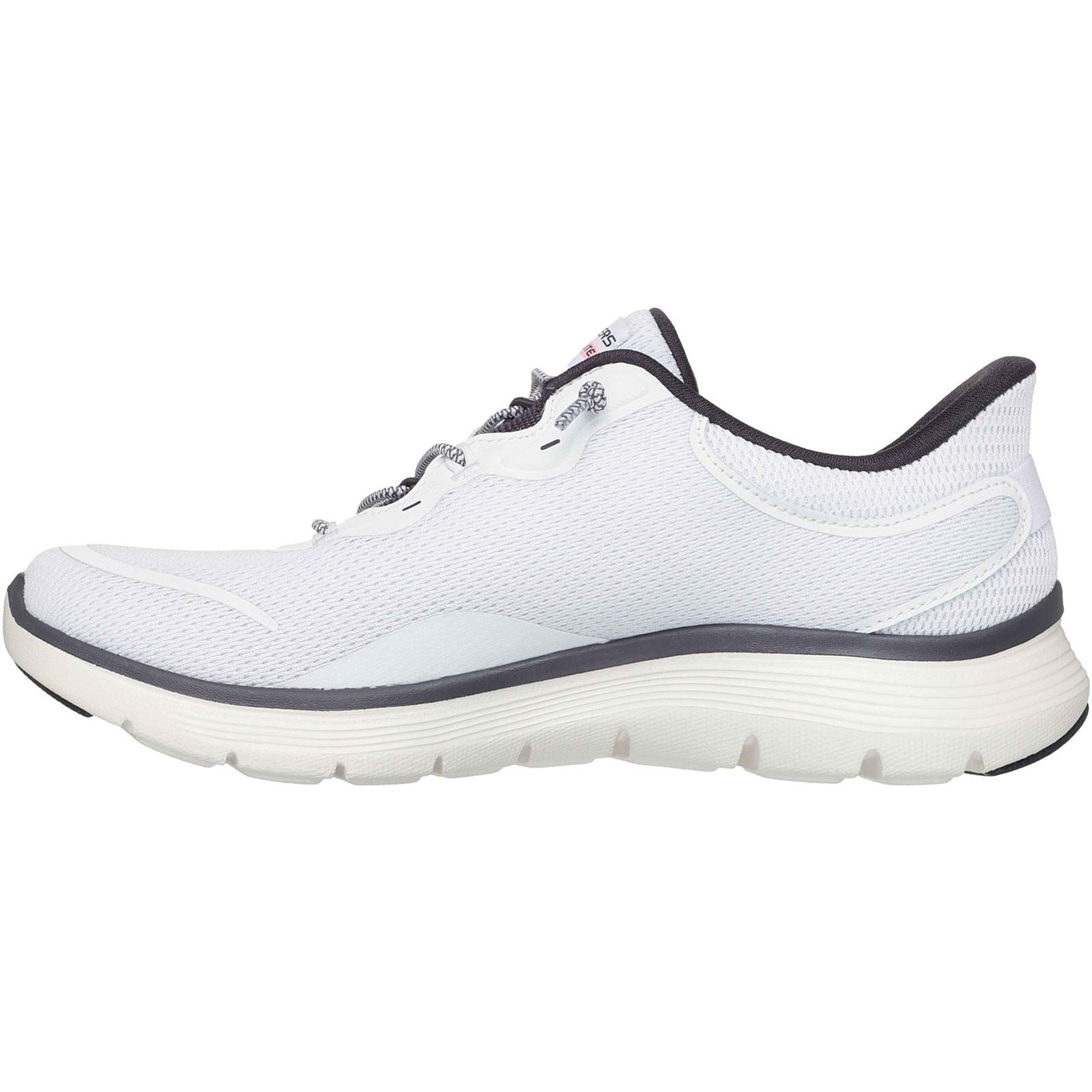 Skechers Flex Appeal 5.0 Easy Breezy Baskets Femme Blanches/Multi En Textile