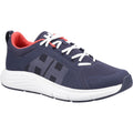 Helly Hansen Sport AHIGA EVO 5 Baskets En Polyester Pour Hommes Bleu Marine/Rouge Alerte