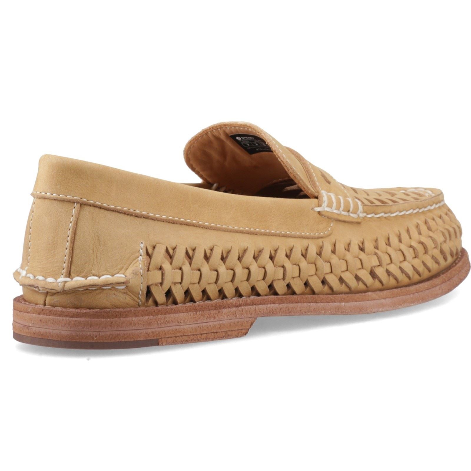 Sperry Gold Cup Penny Mocassins Pour Hommes En Cuir Couleur Fauve
