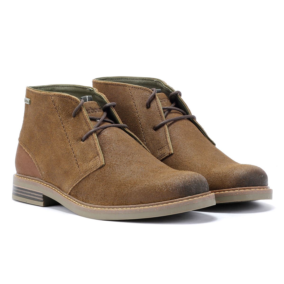 Barbour Readhead Bottes En Cuir Marron Pour Hommes