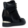 Geox D Maurica Baskets Noires Pour Femmes