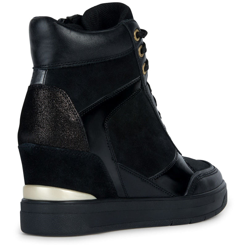 Geox D Maurica Baskets Noires Pour Femmes