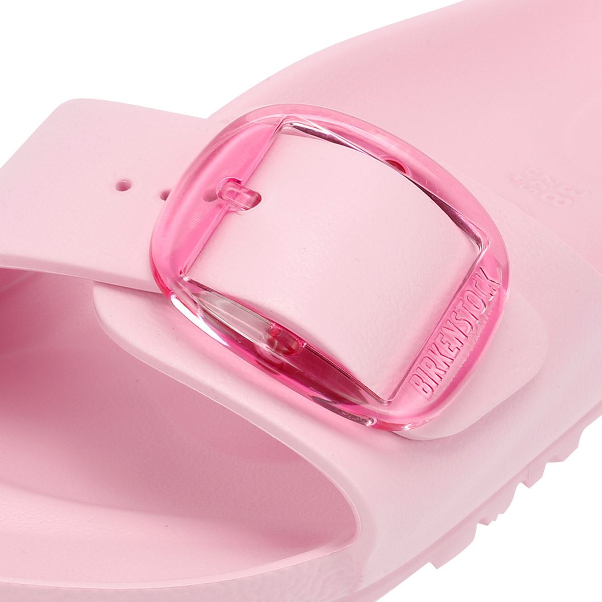 Birkenstock Madrid EVA Big Buckle Sandales Roses Pour Femmes