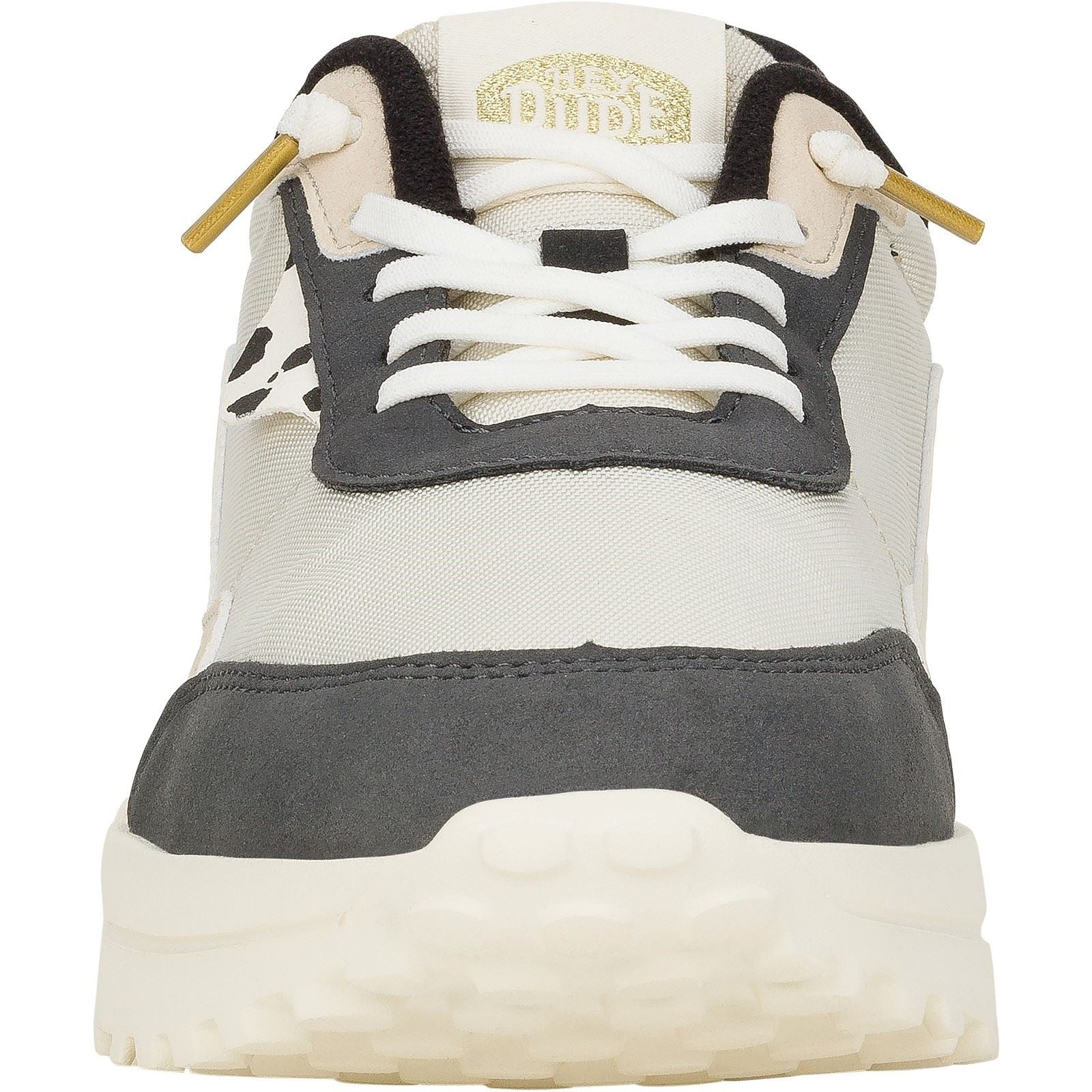 HEYDUDE Hayden Shine Baskets En Polyester Pour Femmes Ivoire/Multicolore