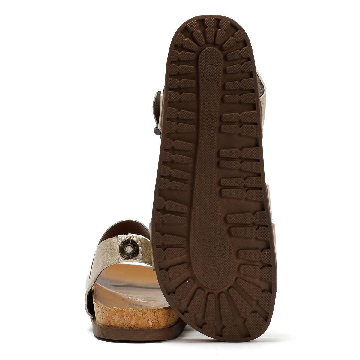 Blowfish Malibu Lance Sandales Grises Pour Femmes