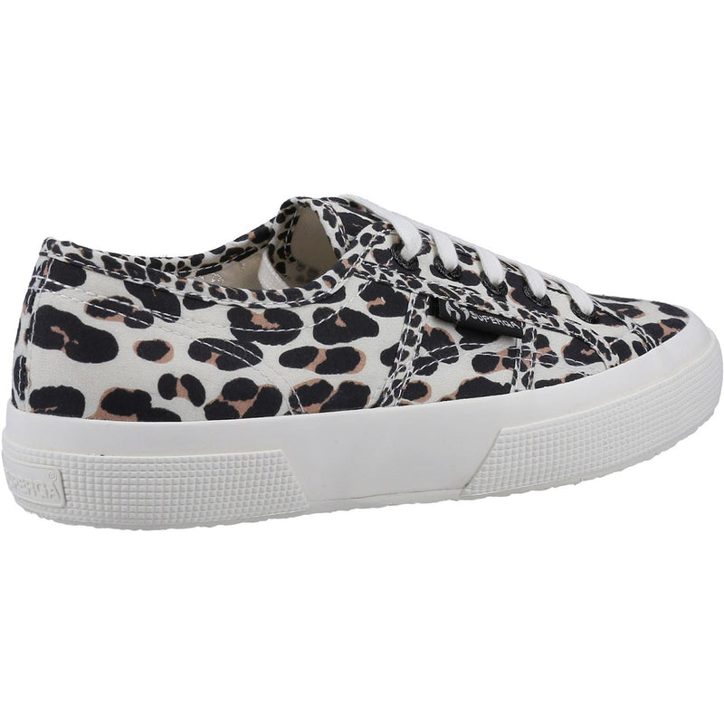 Superga 2750 Light Leopard Print Baskets Légères Léopard Beige Clair En Coton Pour Femme