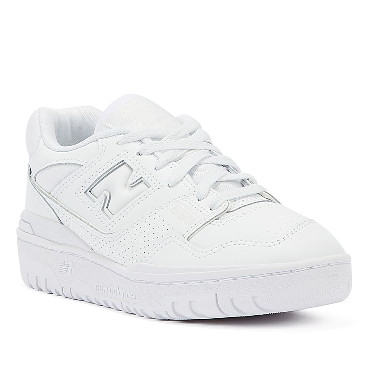 New Balance 550 Baskets Blanches Mono