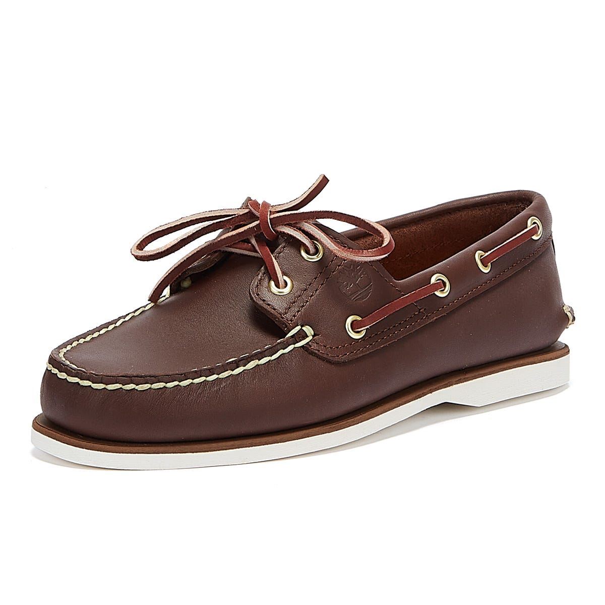 Timberland Boat Chaussures à lacets marron pour hommes