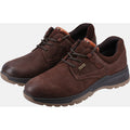 Hush Puppies Pele Chaussures À Lacets En Nubuck Marron Pour Hommes