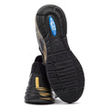 EA7 Crusher Distance Knit Mens Triple Black / Gold Trainers