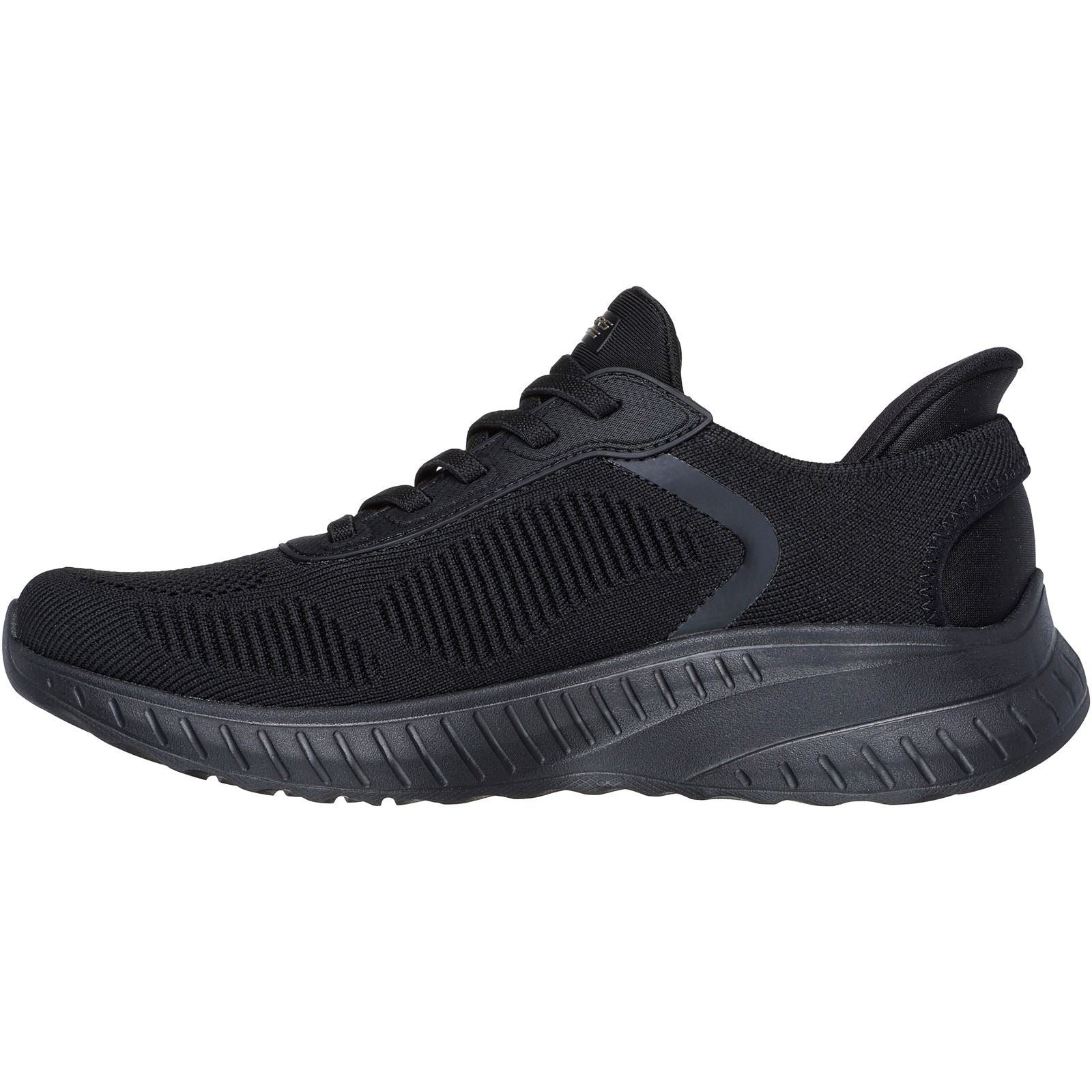 Skechers BOBS Sport Squad Chaos Sneakers Noires Pour Femmes En Textile