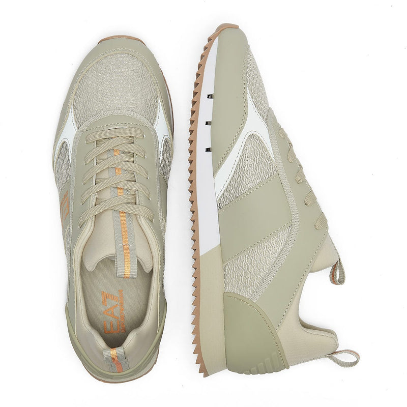 EA7 XK050 Womens Pelican / Bronze Trainers