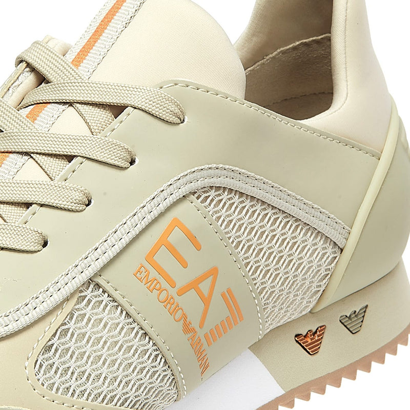 EA7 XK050 Womens Pelican / Bronze Trainers