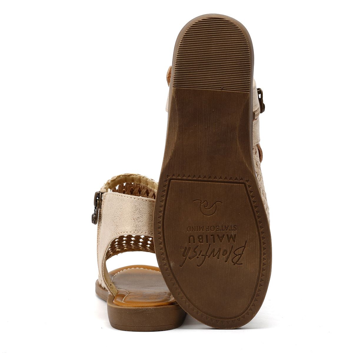 Blowfish Malibu Dream Sandales Dorées Pour Femmes