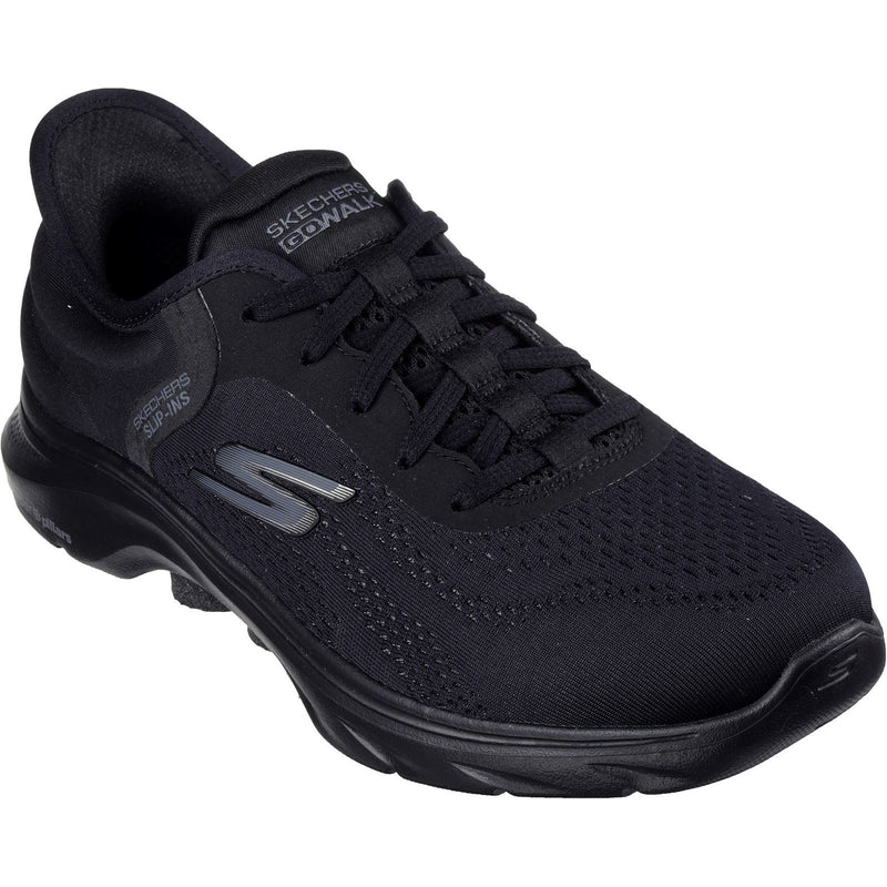 Skechers GO WALK 7 Valin Sneakers Noires Pour Femmes En Textile