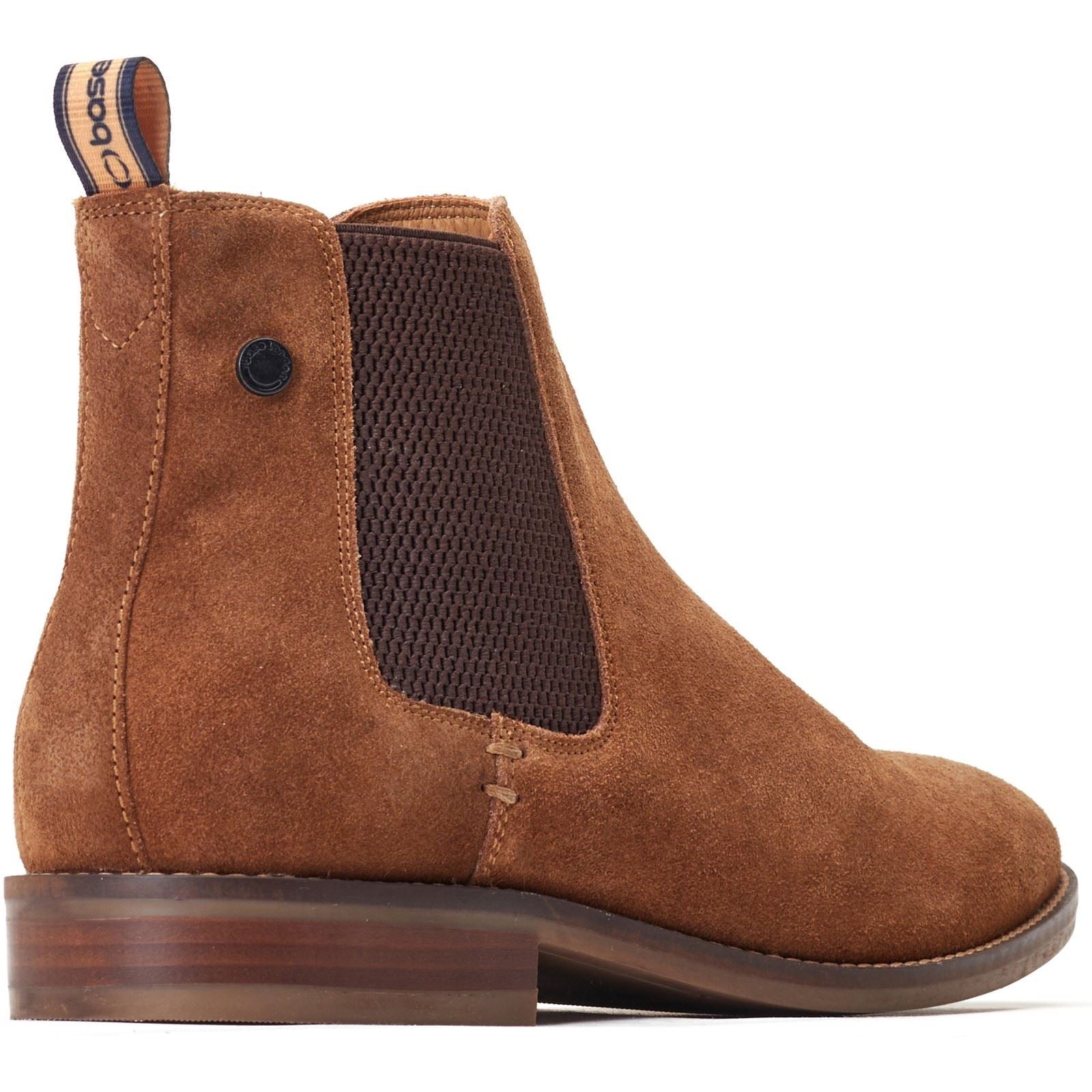 Base London Virgil Bottes En Cuir Pour Hommes Couleur Gingembre