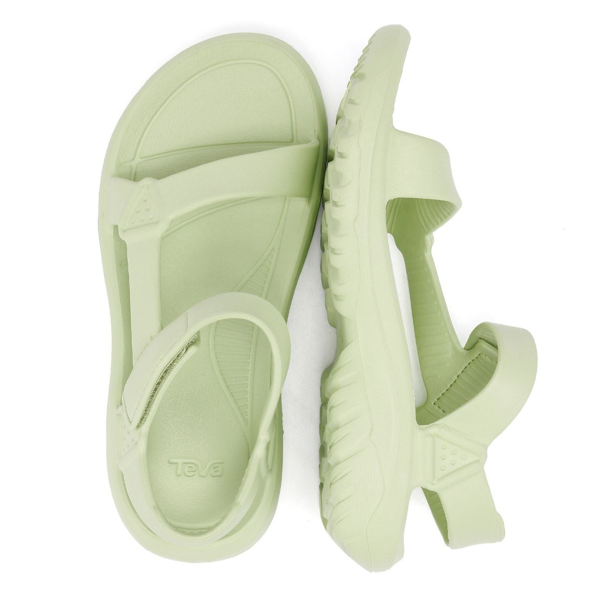Teva Hurricane Drift Sandales Vertes Pour Femmes