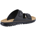 Birkenstock Bilbao Sandales Noires Pour Hommes En Cuir