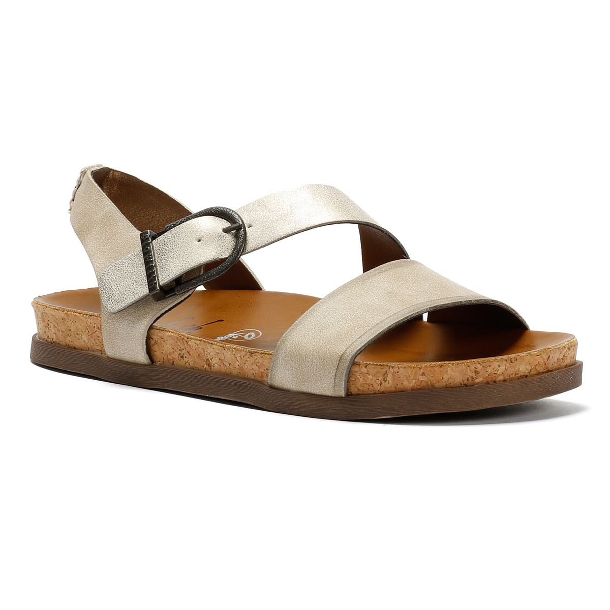 Blowfish Malibu Lance Sandales Grises Pour Femmes