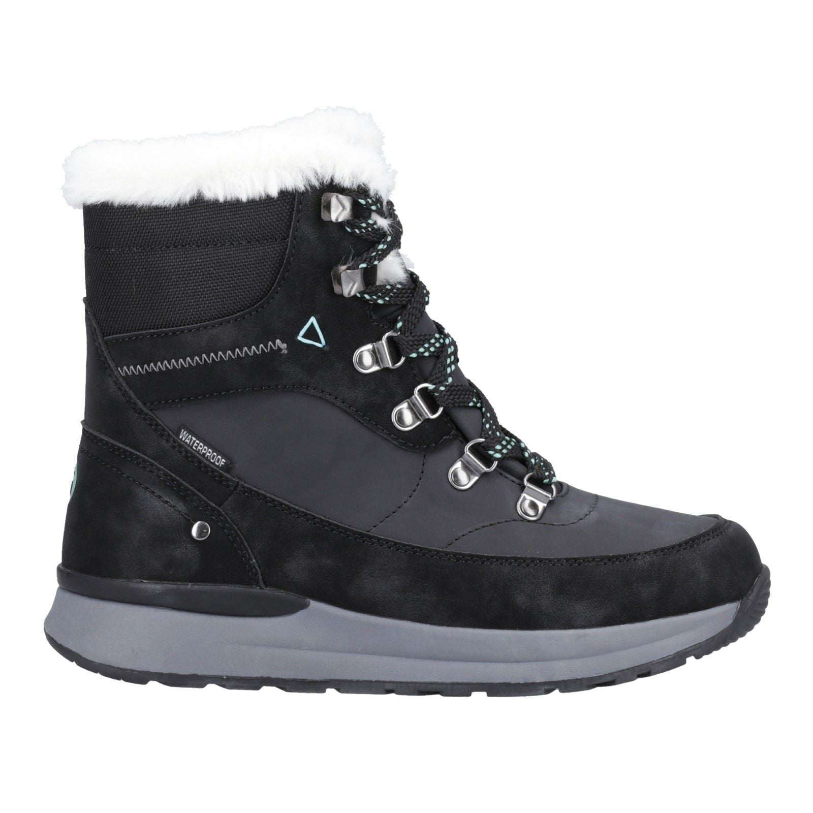 Cotswold Sheephouse Chaussures De Randonnée Noires Pour Femmes En Textile