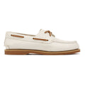 Timberland Classic 2 Eye Chaussures Blanches En Cuir Pour Femmes