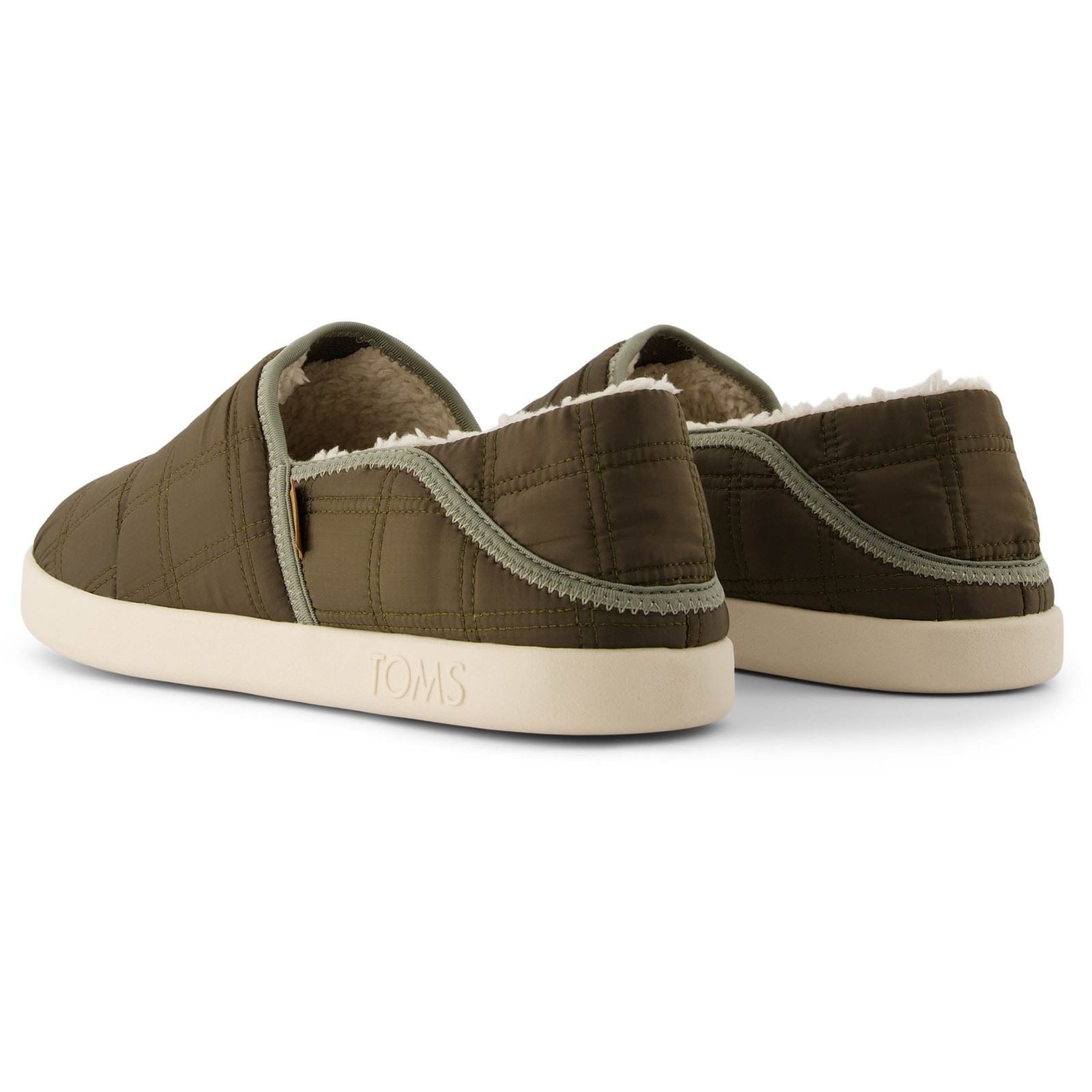 TOMS Camden Chaussons Pour Hommes En Synthétique Olive