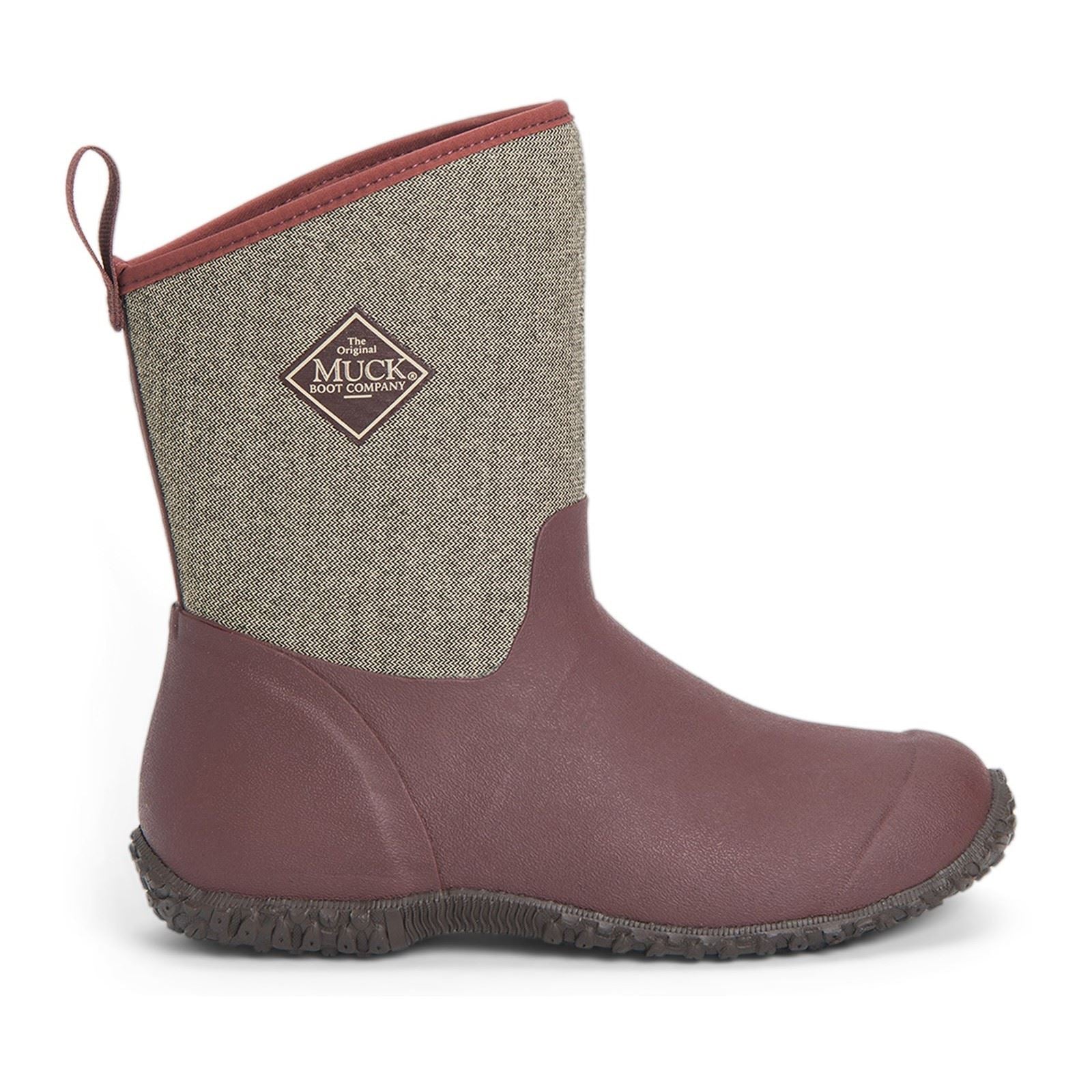 Muck Boots Muckster II Mid Bottes En Caoutchouc Raisin Wellington
