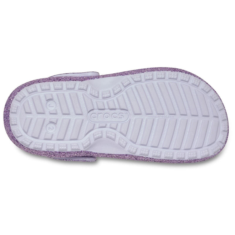 Crocs Classic Lined Sabots Violets En Mousse Thermoplastique Unisexe Pour Enfants