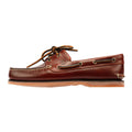 Timberland Classic 2 Eye Chaussures En Cuir Marron À Lacets Pour Homme