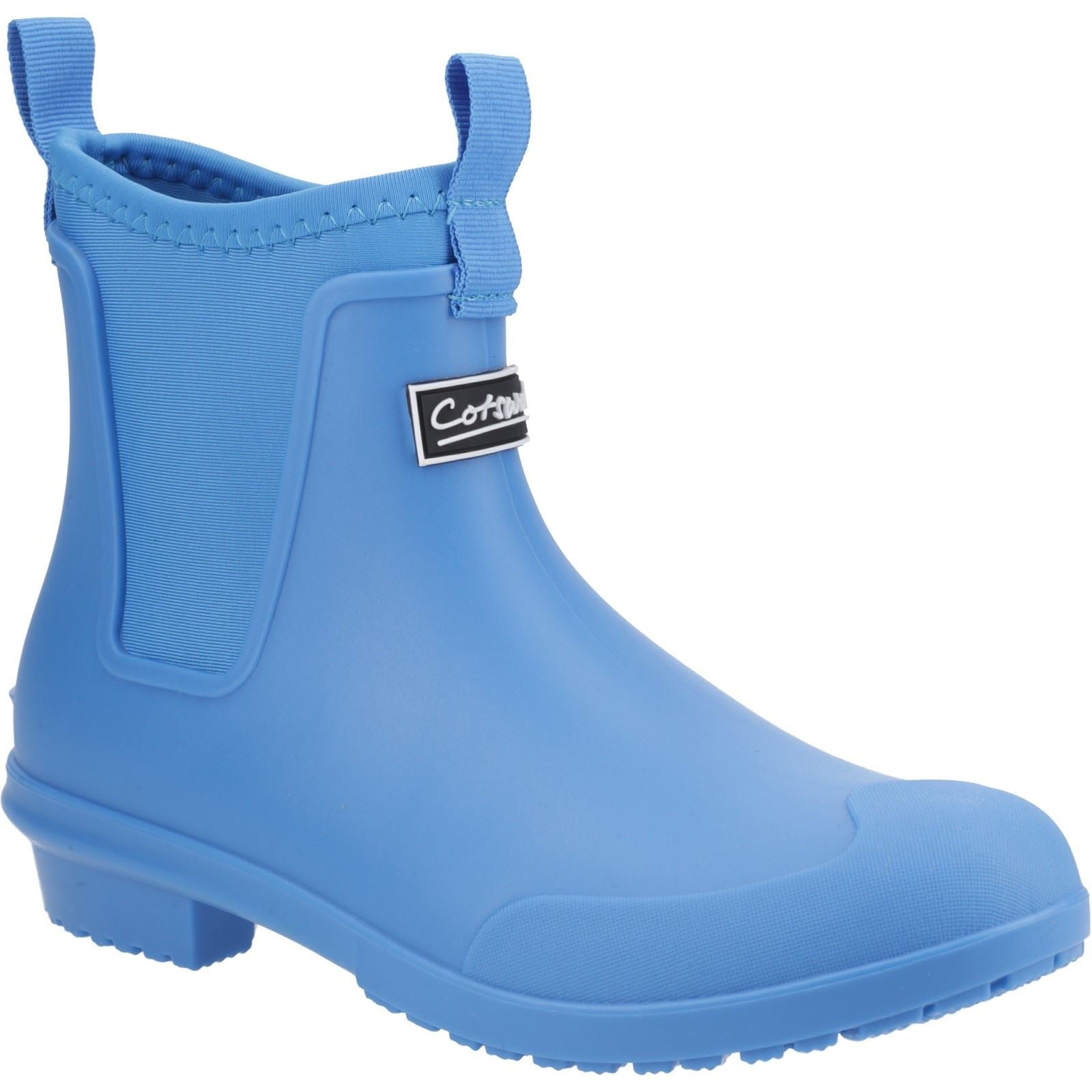 Cotswold Grosvenor Bottes De Pluie Tpr+ Néoprène Pour Femmes, Bleu Vif