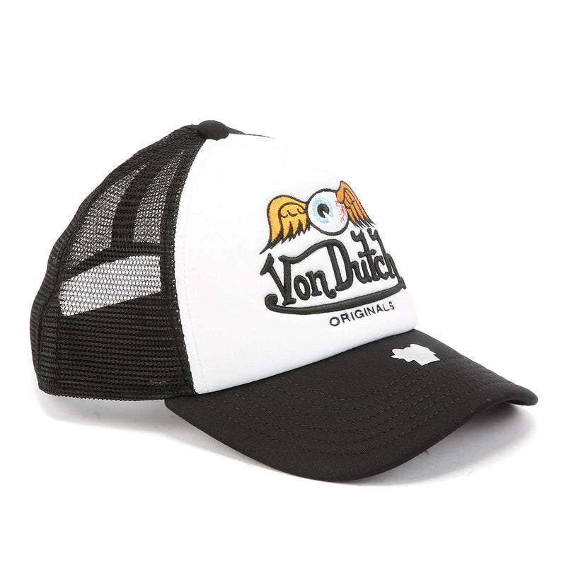 Von Dutch Trucker Boston Casquettes En Coton Blanc