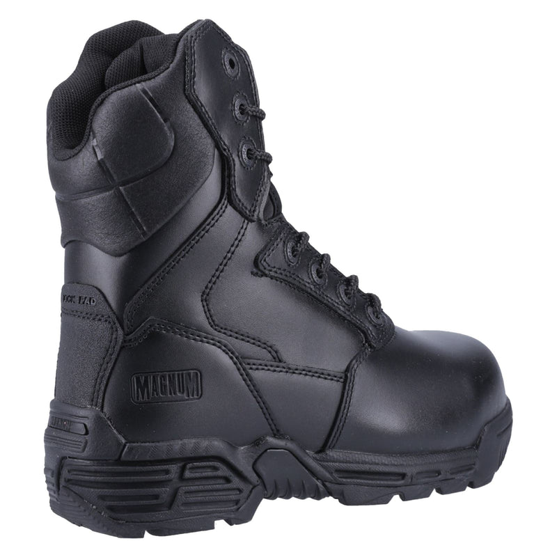 Magnum  Bottes De Sécurité En Cuir Noir Stealth Force 8.0