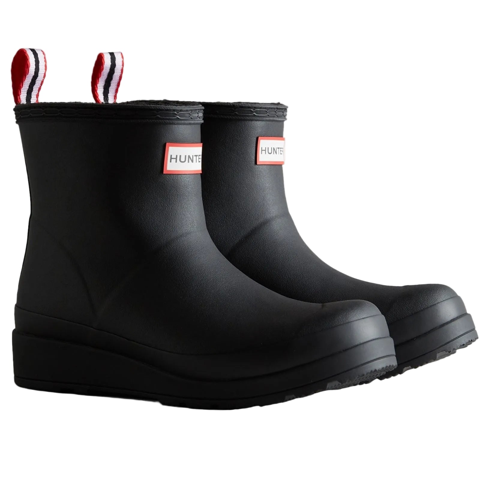 Hunter Play Short Bottes En Caoutchouc Pour Femmes, Noires