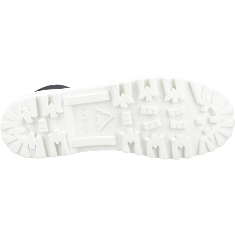 Superga 2641 Alpina High Bottes Noires Pour Femmes