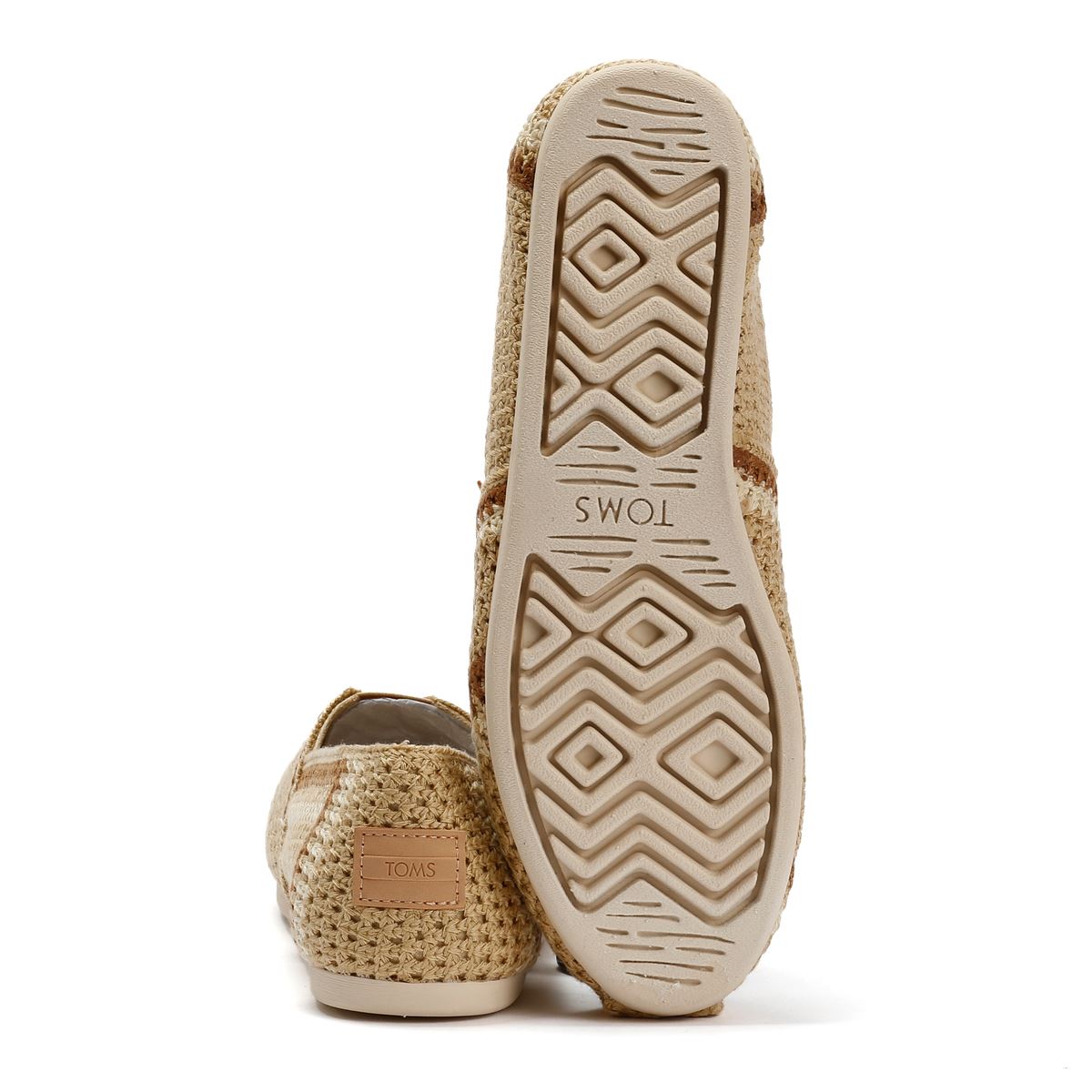 TOMS Alpargata Classic Espadrilles En Coton Pour Femmes Beige