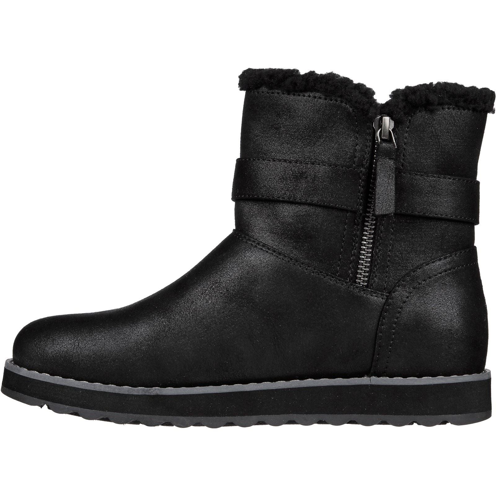 Skechers Keepsakes 2.0 Bottes Noires En Synthétique Pour Femmes