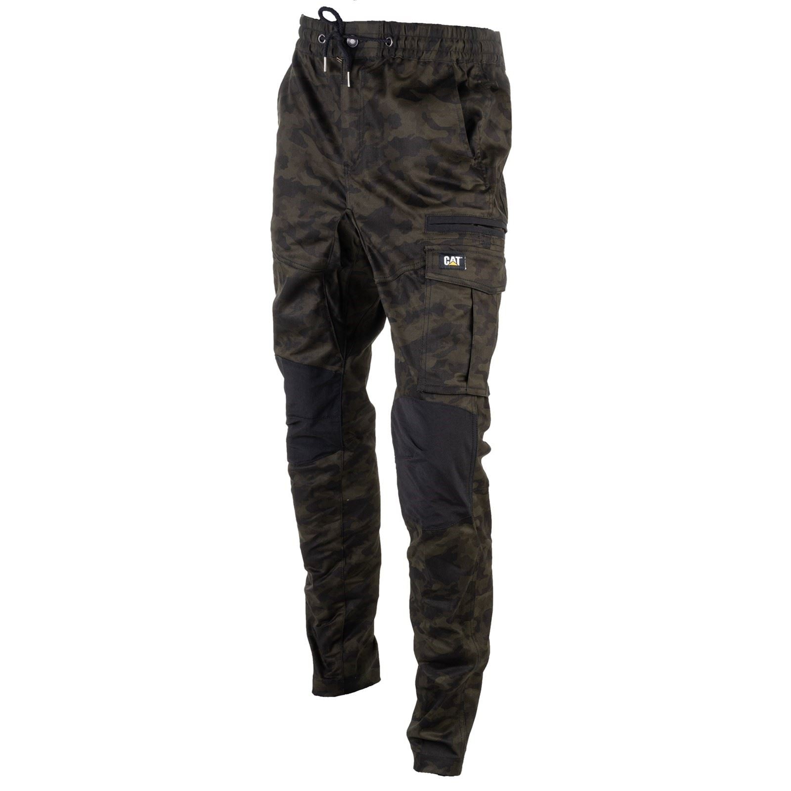 Caterpillar Dynamics Pantalons D'extérieur Pour Hommes En Coton Verts