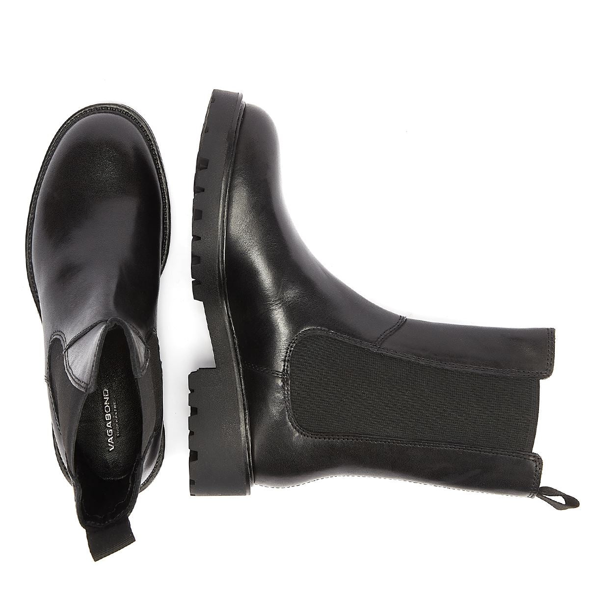 Vagabond Bottes Noires Pour Femmes Kenova Chelsea