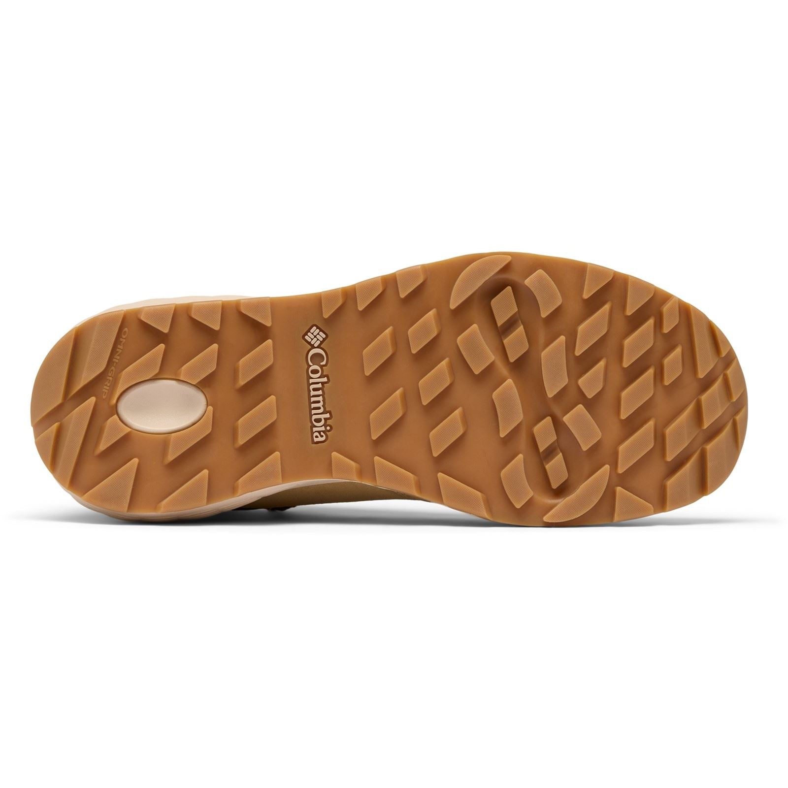 Columbia Newton Wander Bottes De Randonnée En Cuir Suédé Pour Hommes Curry/Cordovan