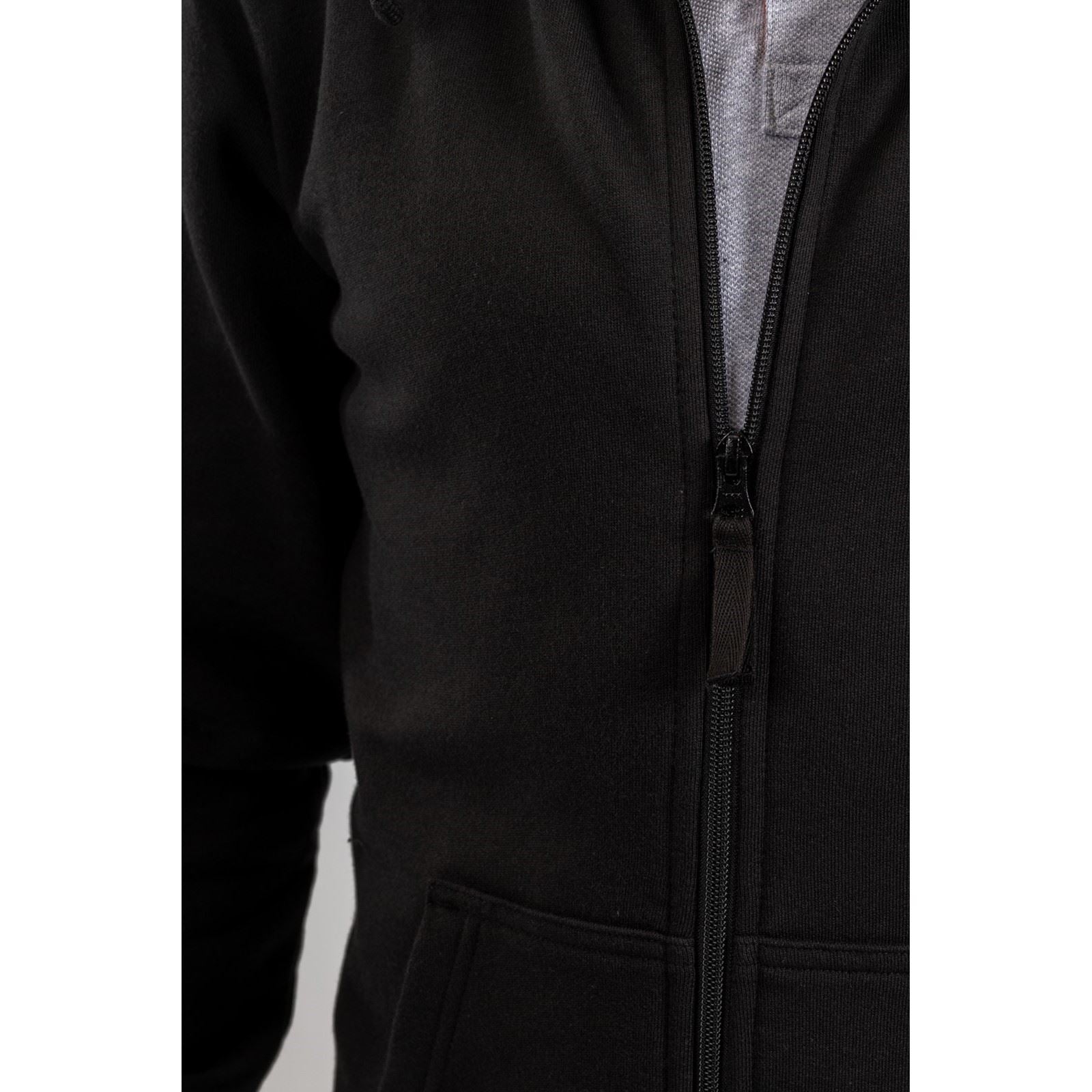 Helly Hansen Workwear Manchester Zip Sweatshirt À Capuche Noir En Coton Pour Homme