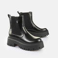 Buffalo Aspen Chelsea Bottes Noires Pour Femmes