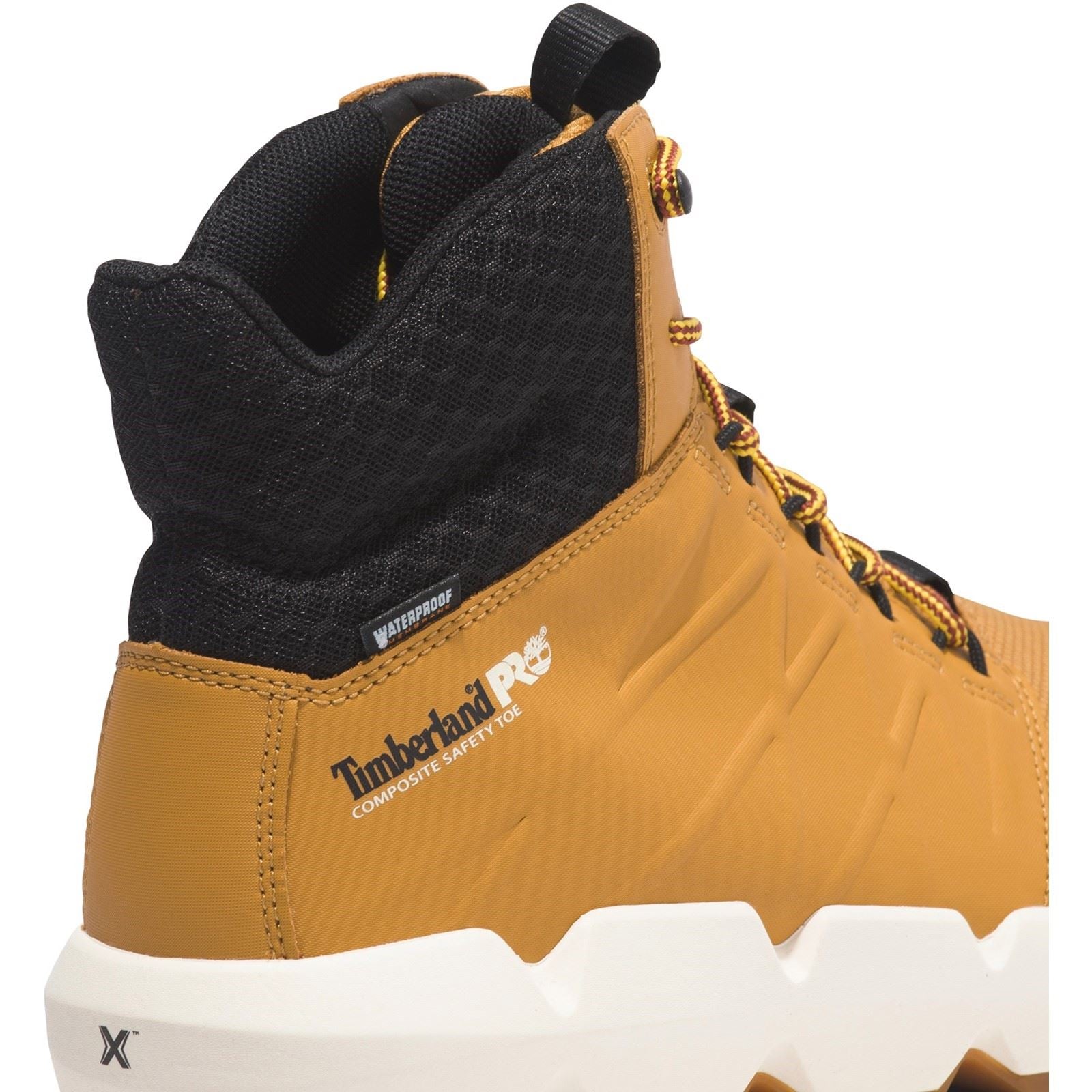 Timberland Pro Bottes De Sécurité En Cuir Blé Morphix 6"