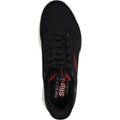 Skechers Skech-Air Ventura Vanderway Des Baskets Hommes En Textiles Noir/Rouge