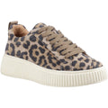 Hush Puppies Harlow Suede Chaussures De Sport Léopard Pour Femme En Suède