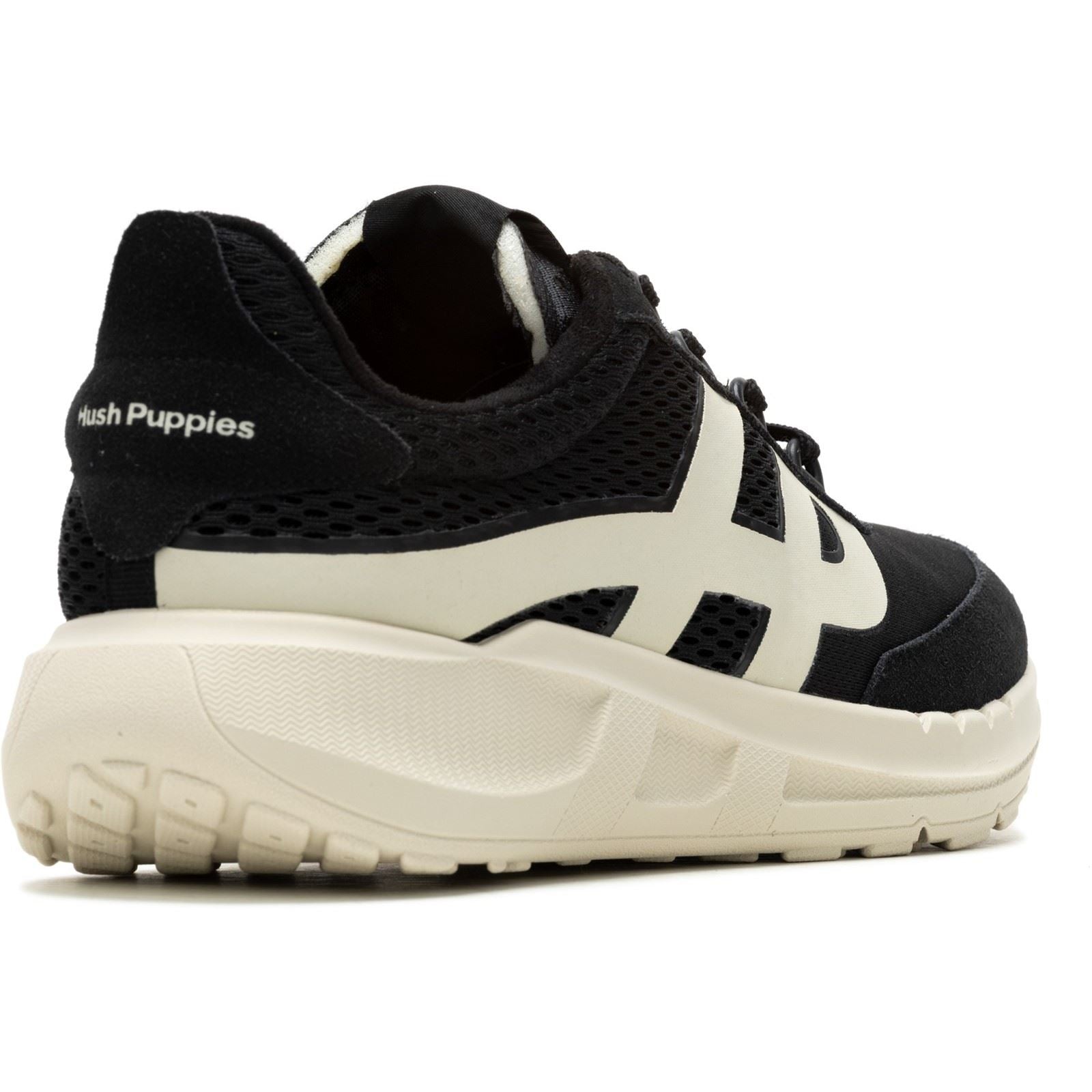 Hush Puppies Seventy8 Retro Runner Baskets Pour Hommes En Daim Noir