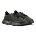 Hugo Leon Runn Monogram Baskets Noires Pour Hommes